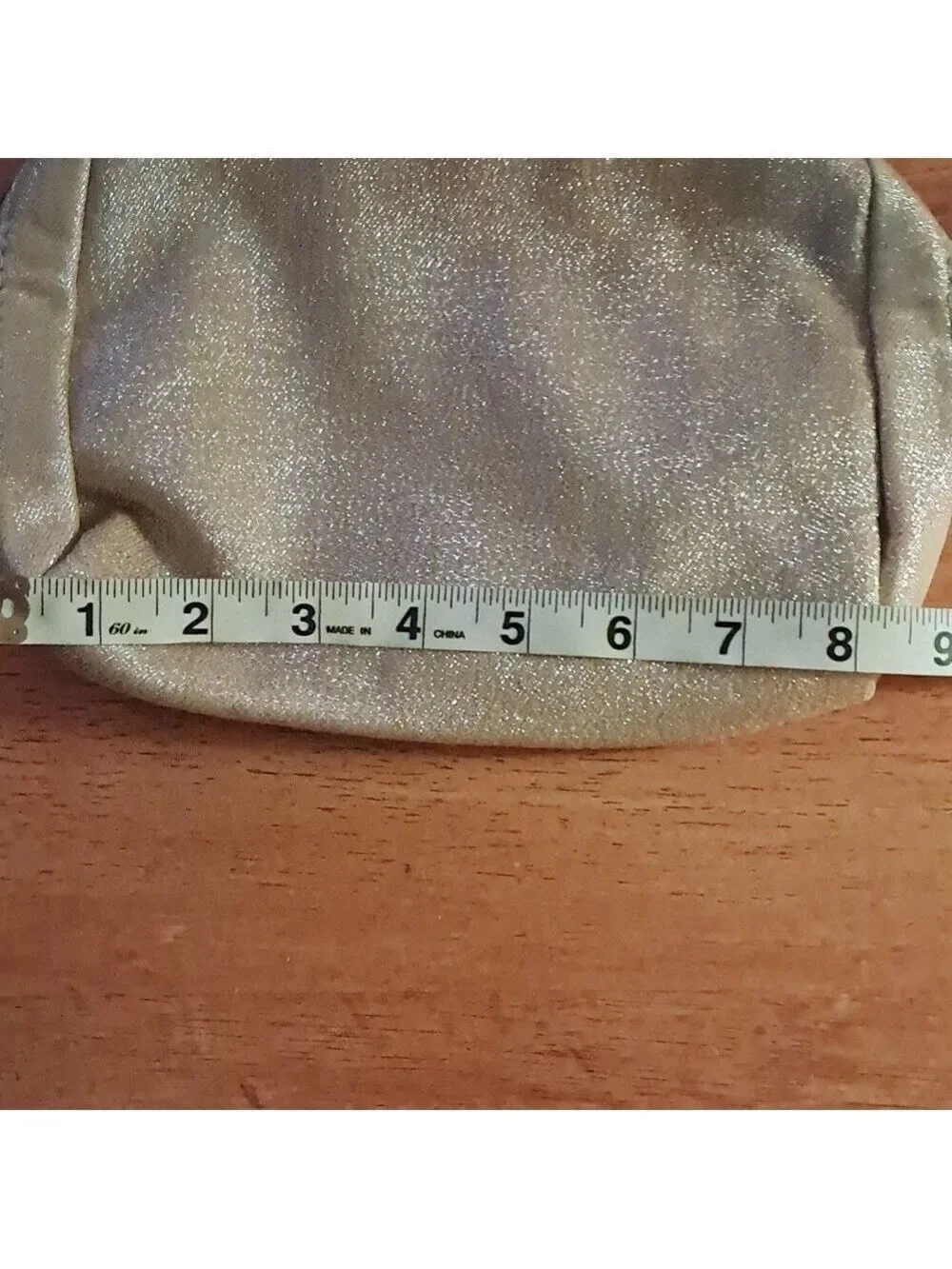 Lancôme Gold Cosmetic Bag